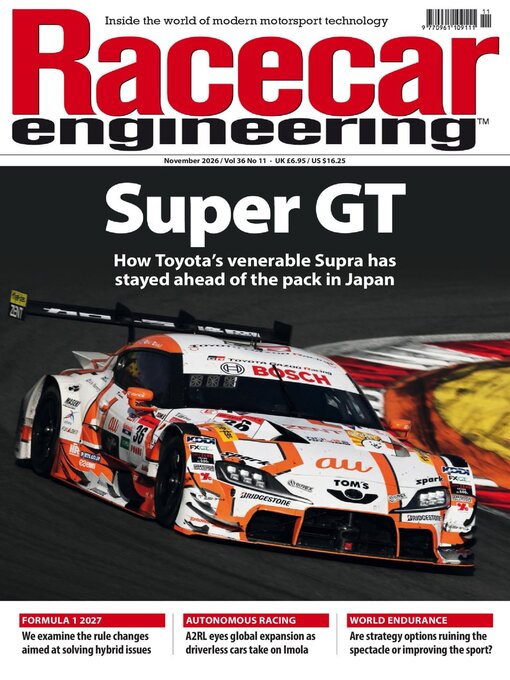 Cover image for Racecar Engineering
